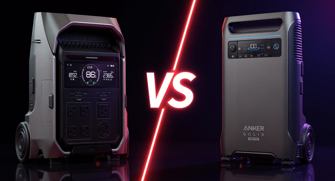Anker Solix F3800 Plus vs EcoFlow Delta Pro 3: The Ultimate Portable Power Showdown