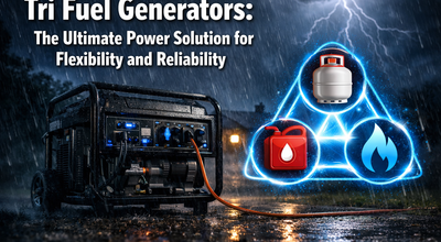 Tri fuel generators provide the ultimate fuel flexibility among all the generator options out there.