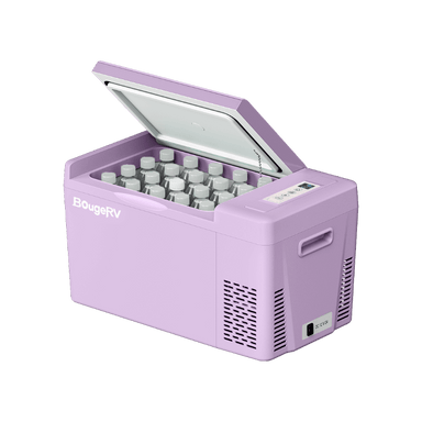 BougeRV 12V 23 Quart Purple Portable Fridge