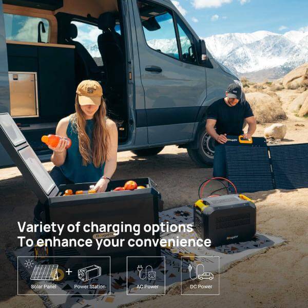 BougeRV Aspen 30 Pro Variety of Charging Options