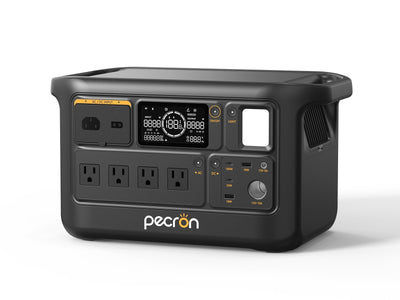 Pecron F1000LFP portable power station - closeup