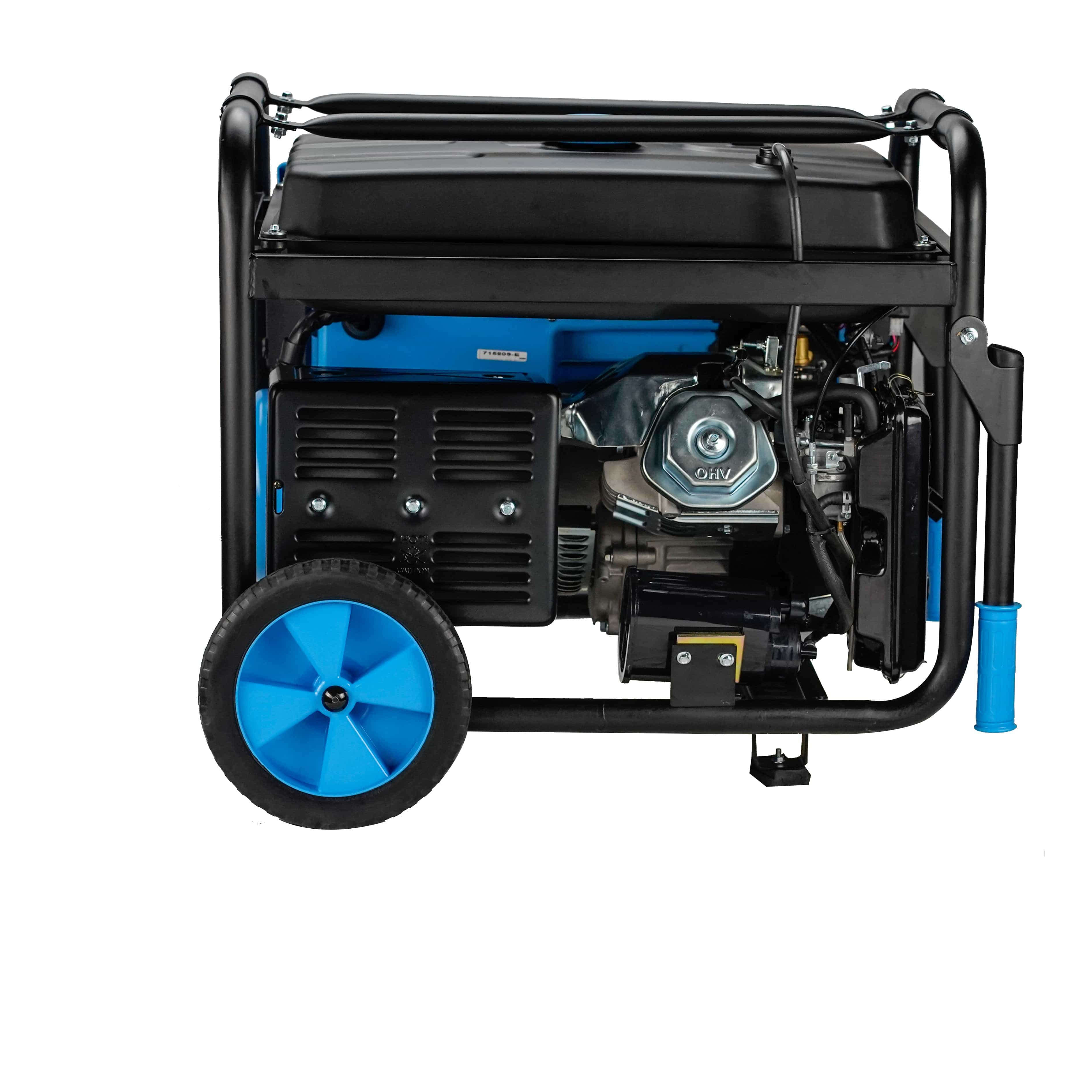 Pulsar Dual-Fuel Generator Pulsar PG10000BRCO 10,000 Watt Dual Fuel Generator with Recoil, Remote, Push Button Start & CO Alert