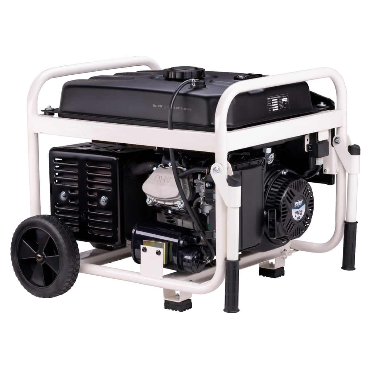 Pulsar Gas Generator Pulsar PG6580ECO 6,580-Watt Gasoline Powered Portable Generator with Electric Start