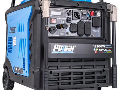 Pulsar PGD125TiSRCO 12500 watt tri fuel inverter generator with CO sentry