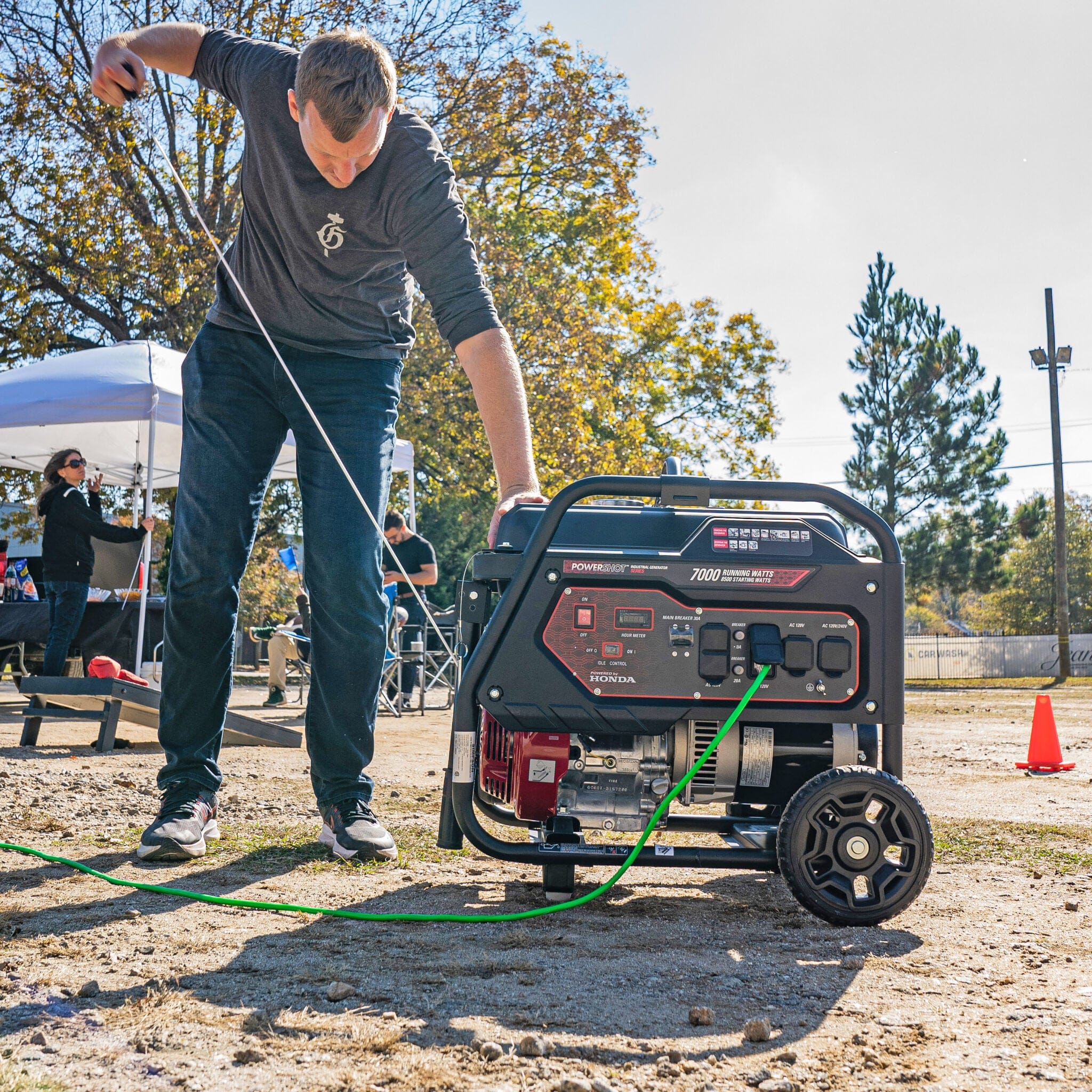 Simpson Gas Generator Simpson Industrial 8500W Generator SCGH8500 perfect for outdoor tailgates