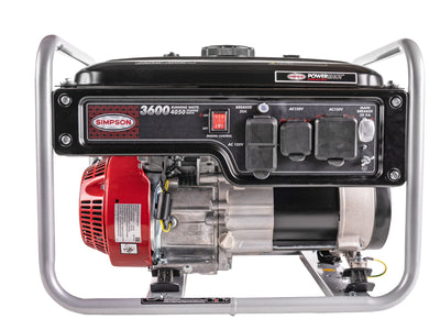 Simpson Gas Generator Simpson PowerShot 3600W Portable Generator SPG3640