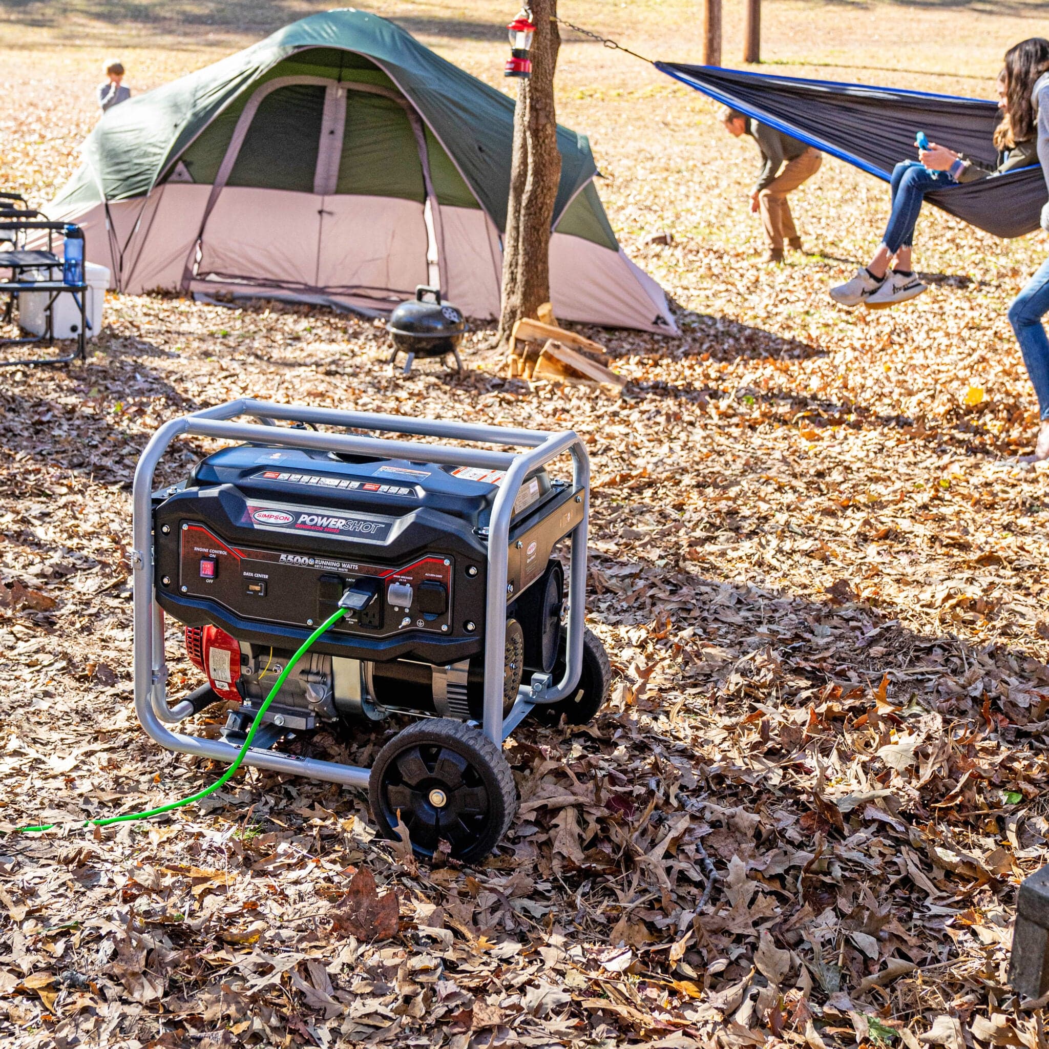 Simpson Gas Generator Simpson PowerShot 5500W Portable Generator SPG5568 with CO Monitor