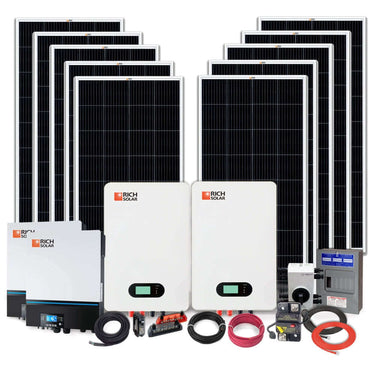 2000W 48V Offgrid 240VAC Cabin Kit