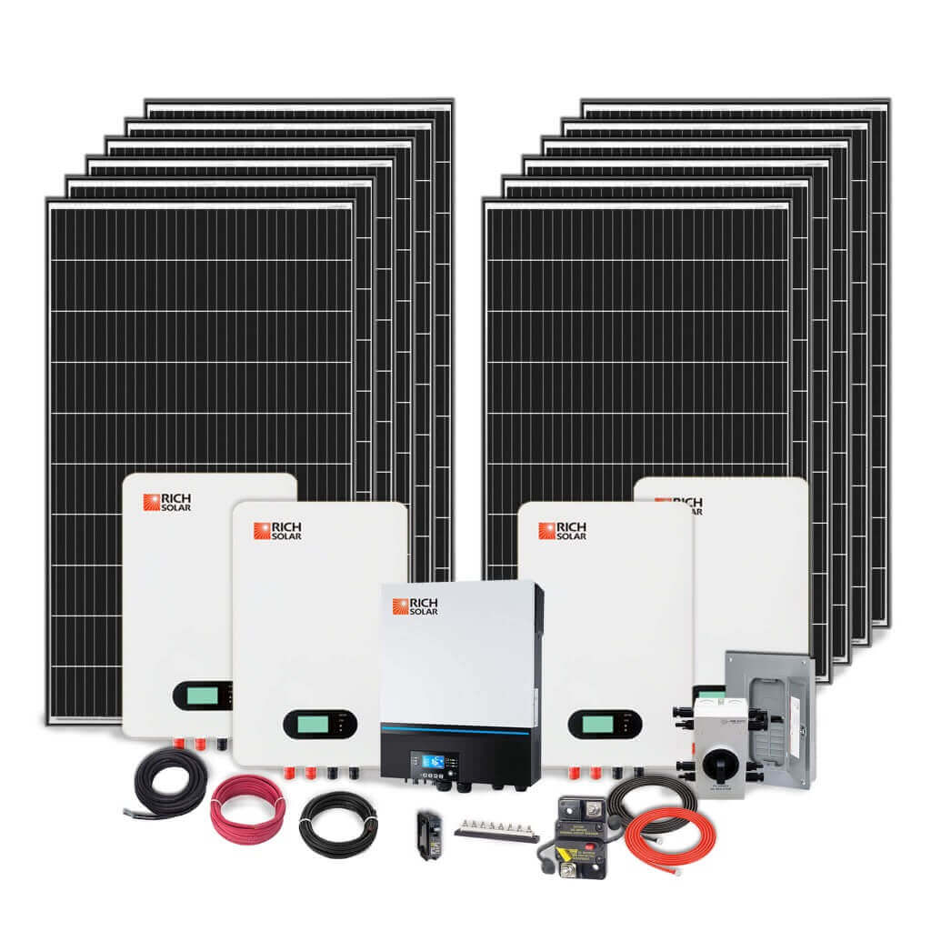 4000W 48V 120VAC Cabin Kit - RICH SOLAR