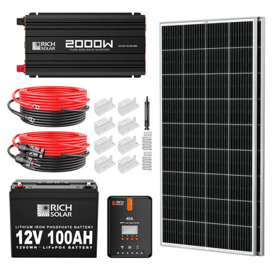 400 Watt Complete Solar Kit - RICH SOLAR