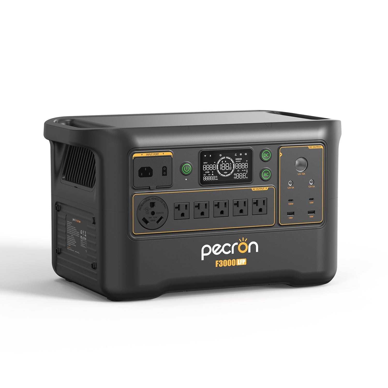 Pecron F3000LFP portable power station - view 3