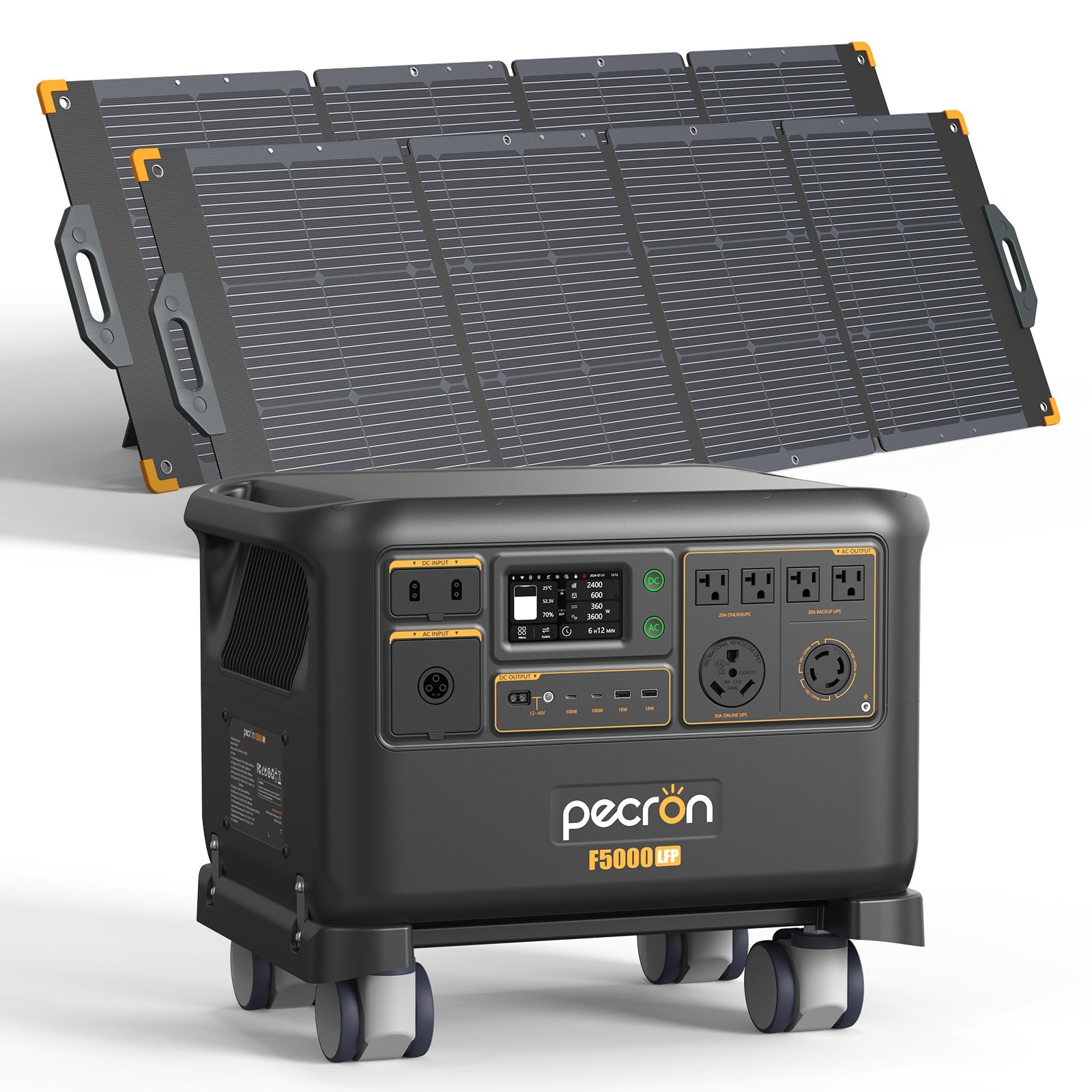 Pecron F5000LFP portable power station - view 12