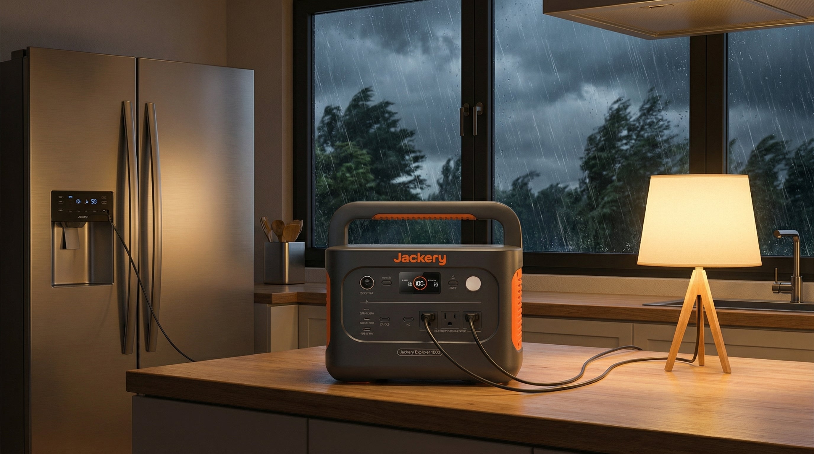 Jackery E2000Plus+500Wx Solar Generator Bundle — lifestyle image 2