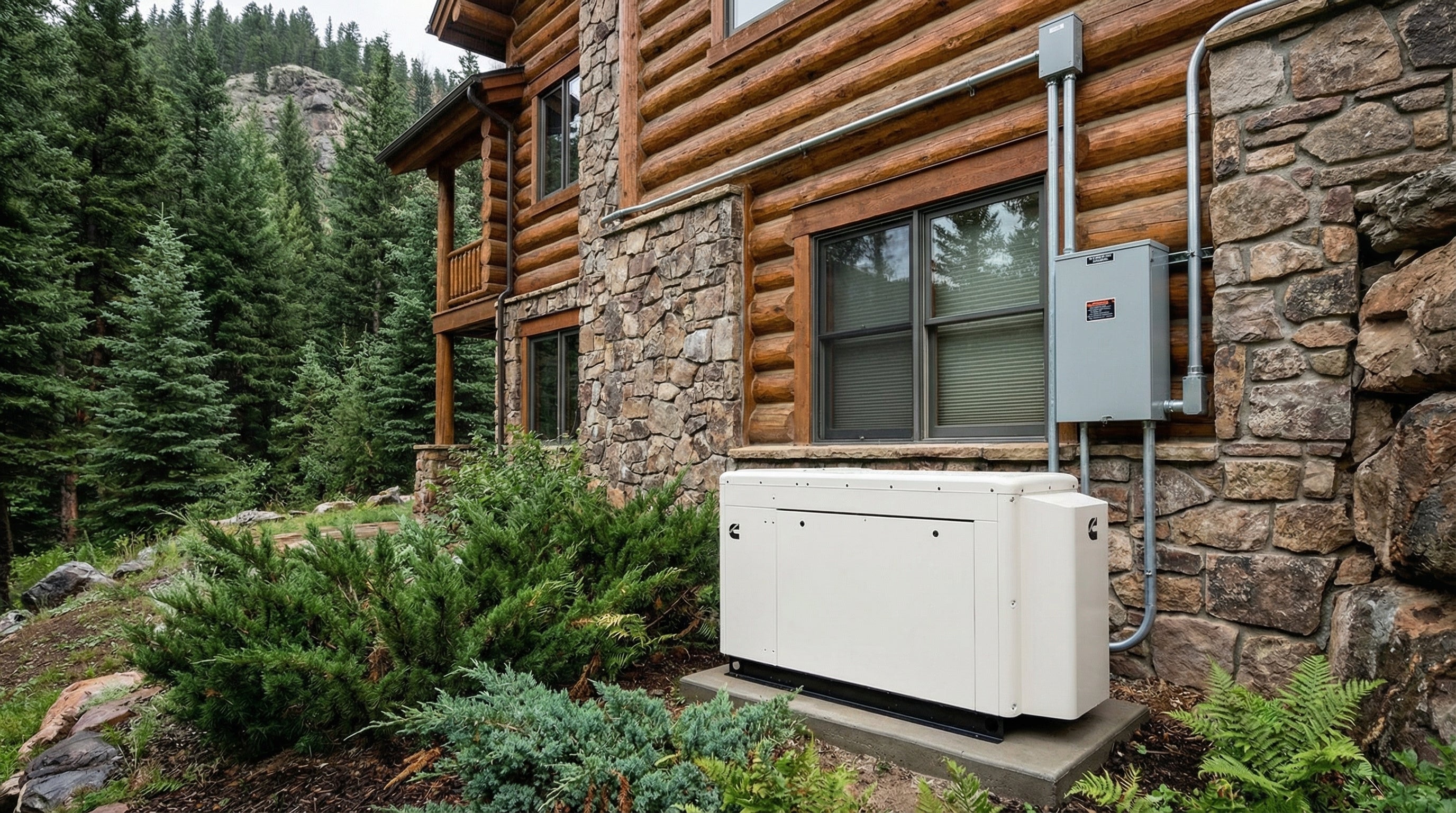 Cummins RS30 30kW Quiet Connect Standby Generator — lifestyle image 2