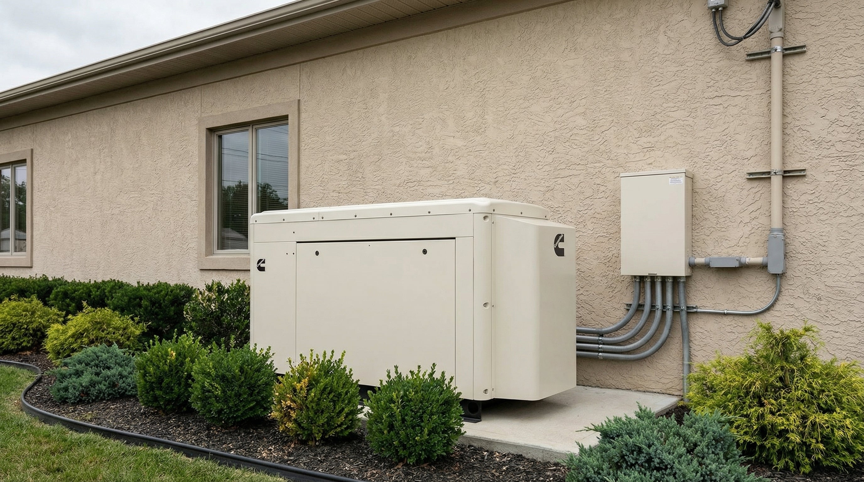Cummins RS40 40kW Quiet Connect Standby Generator — lifestyle image 1