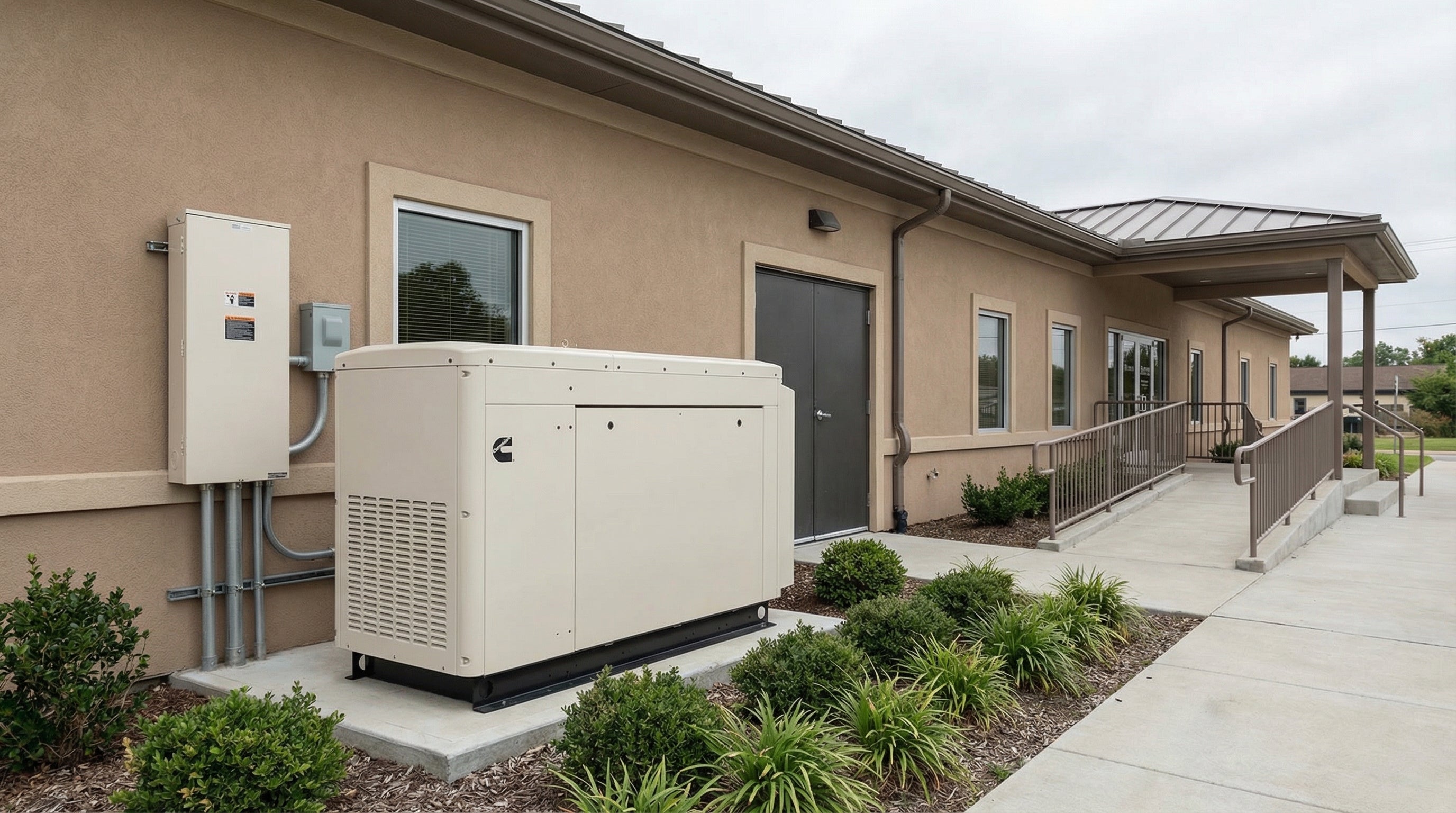 Cummins RS60 60kW Quiet Connect Standby Generator — lifestyle image 1