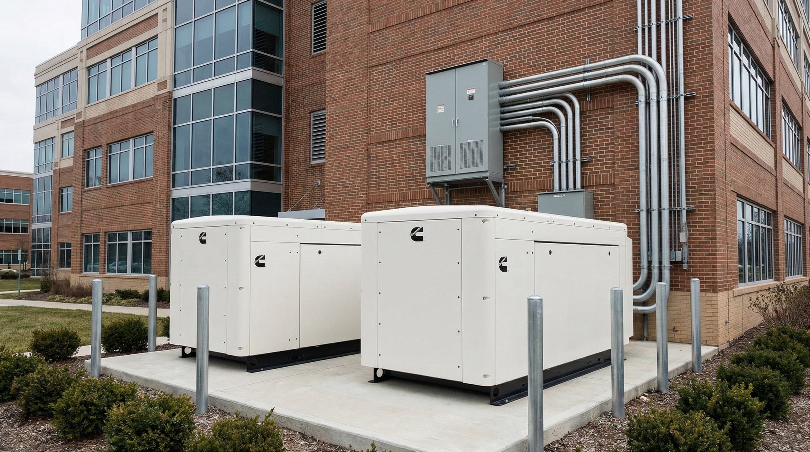 Cummins RS125 125kW Quiet Connect Standby Generator — lifestyle image 3