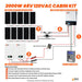 2000W 48V 120VAC Cabin Kit Diagram - RICH SOLAR