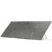 A foldable, four-panel solar charger by Nature's Generator stands at an angle on metal supports with a textured dark surface—ideal for pairing with a 10kW Solar Generator for efficient whole home backup.