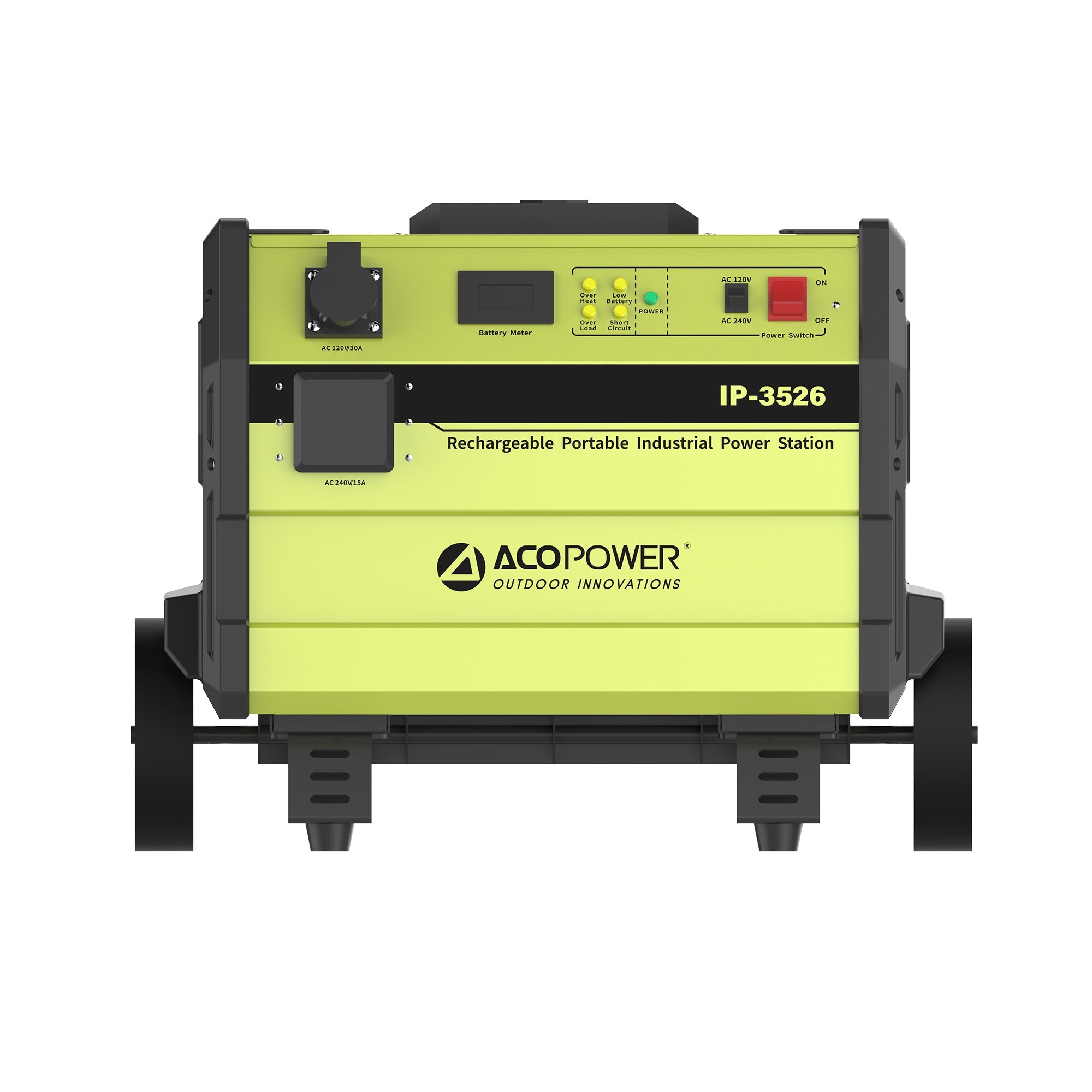 ACOPOWER IP-3526 Rechargeable Portable Industrial Power Station Battery