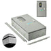 The Nature's Generator Power Panel is a rectangular metal electrical enclosure with a hinged door, multiple side knockout holes, and loose mounting brackets—perfect for home generator transfer switch or backup power management needs.