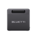A compact, square-shaped Bluetti portable power station with a handle, textured lower panel, and the brand name “Bluetti” prominently printed on the front, set against a plain white background.