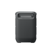 A dark gray, rectangular Anker protective case with rounded corners, a visible top hinge, and “DESIGNED BY ANKER INNOVATIONS” printed near the hinge. The smooth exterior features branding but no detailed product description.