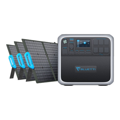 Bluetti AC200P with 3 x PV120 Solar Panels Kit