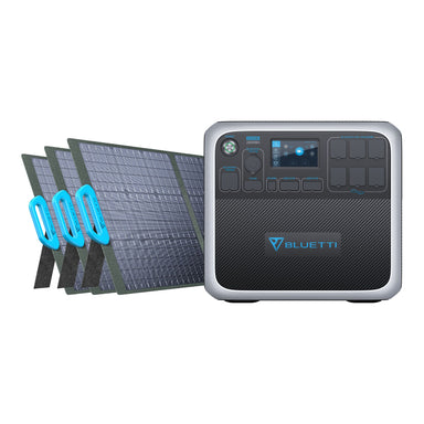 Bluetti AC200P and 3 x PV200 Solar Panels Bundle