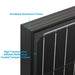 ACOPOWER 100 Watts Mono Solar Panel Anodized Aluminum Frame