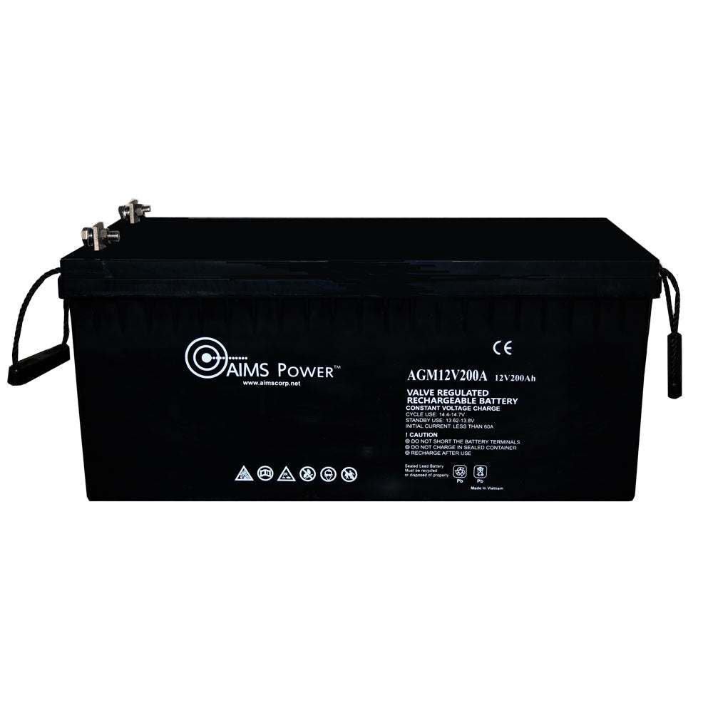 Aims Power 720 Watt Solar With 4000 Watt Pure Sine Power Inverter Charger - KITB-4K48240