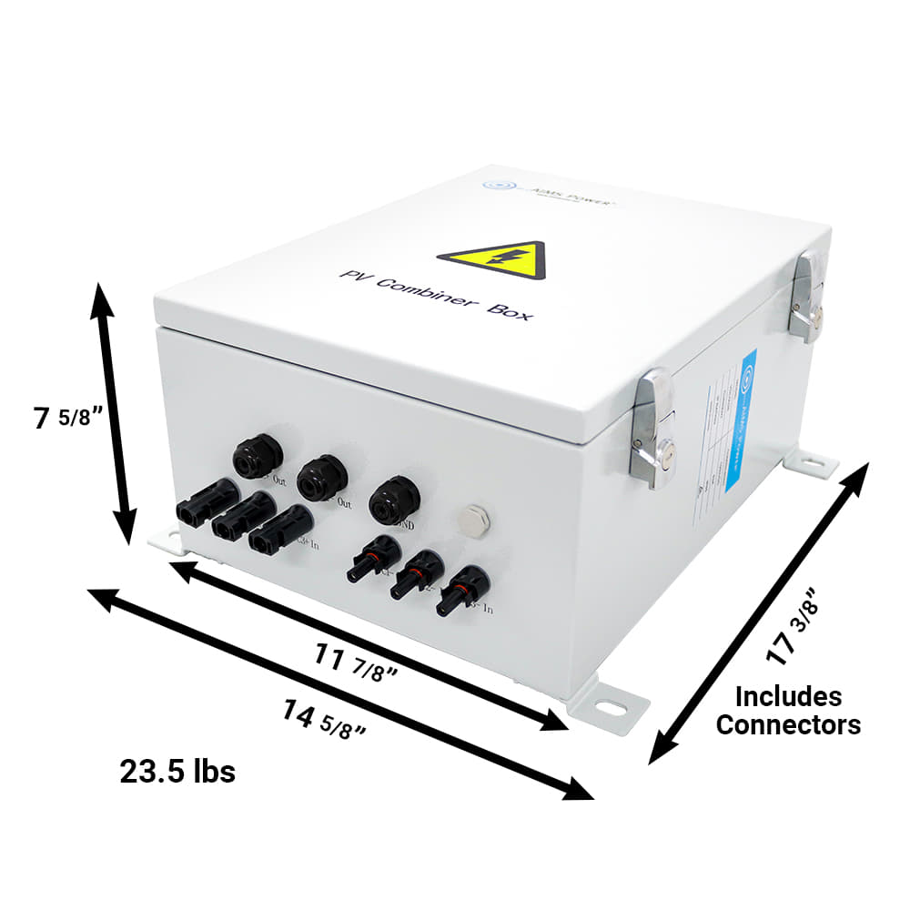 Aims Power 1980 Watt Solar With 2000 Watt Pure Sine Power Inverter - KITD-2K48V1920W