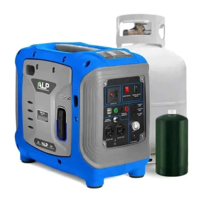 ALP 1000W Propane Generator Blue/Grey