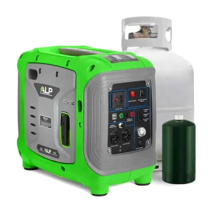 ALP 1000W Propane Generator Green/Grey