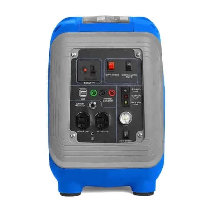 ALP 1000W Propane Generator Blue/Grey Front