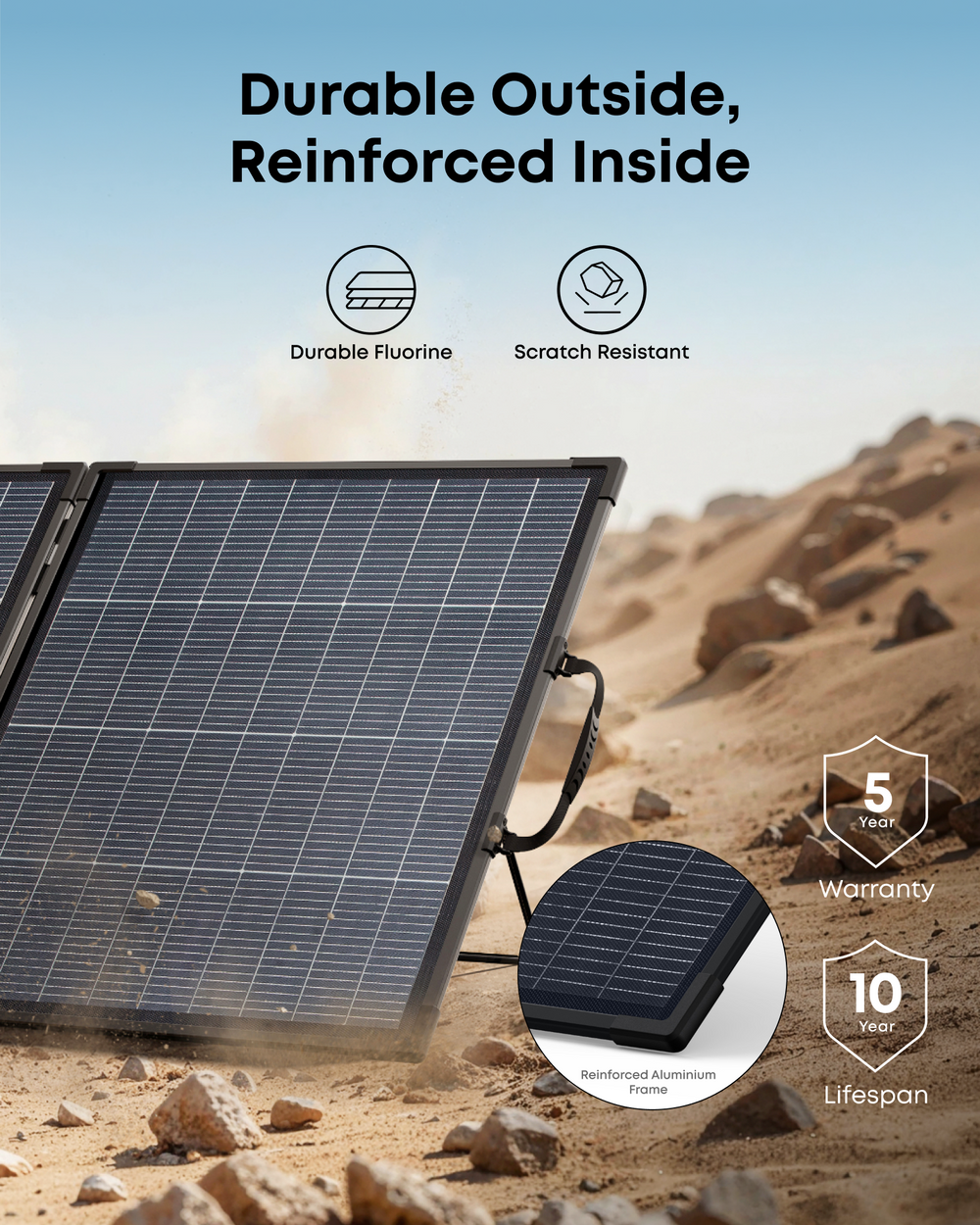 PS200 Bifacial folded portability