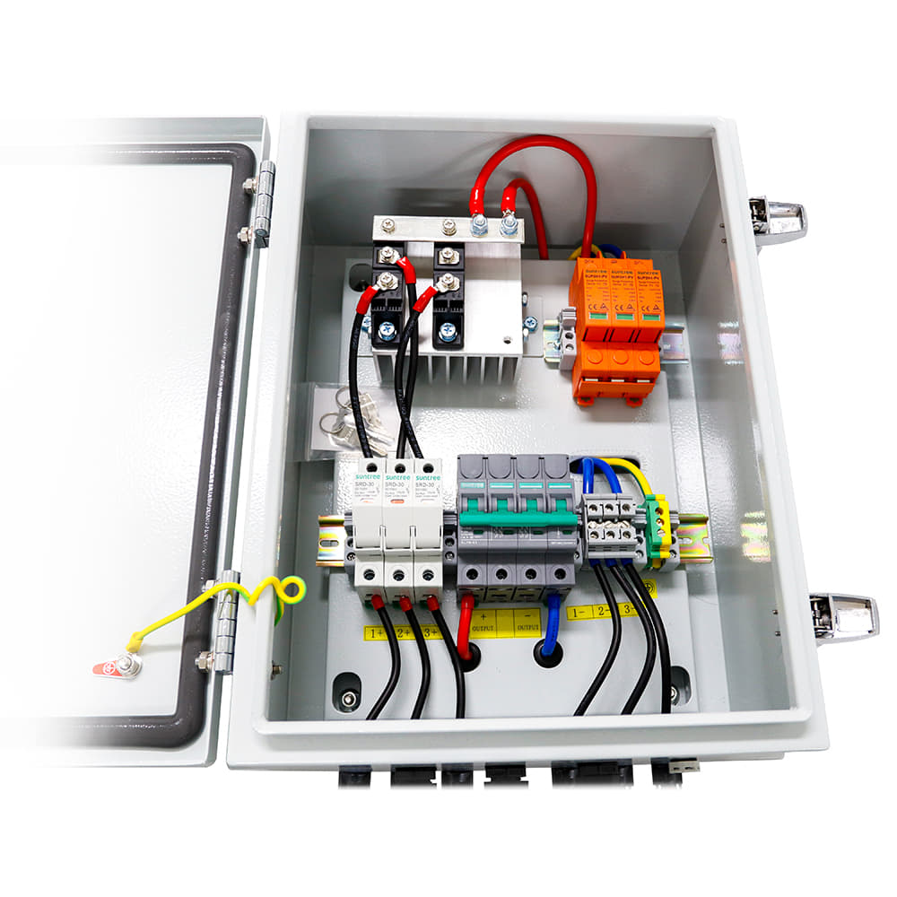 Aims Power 760 Watt Solar With 4000 Watt Pure Sine Power Inverter Charger - KITD-4KW12V760W