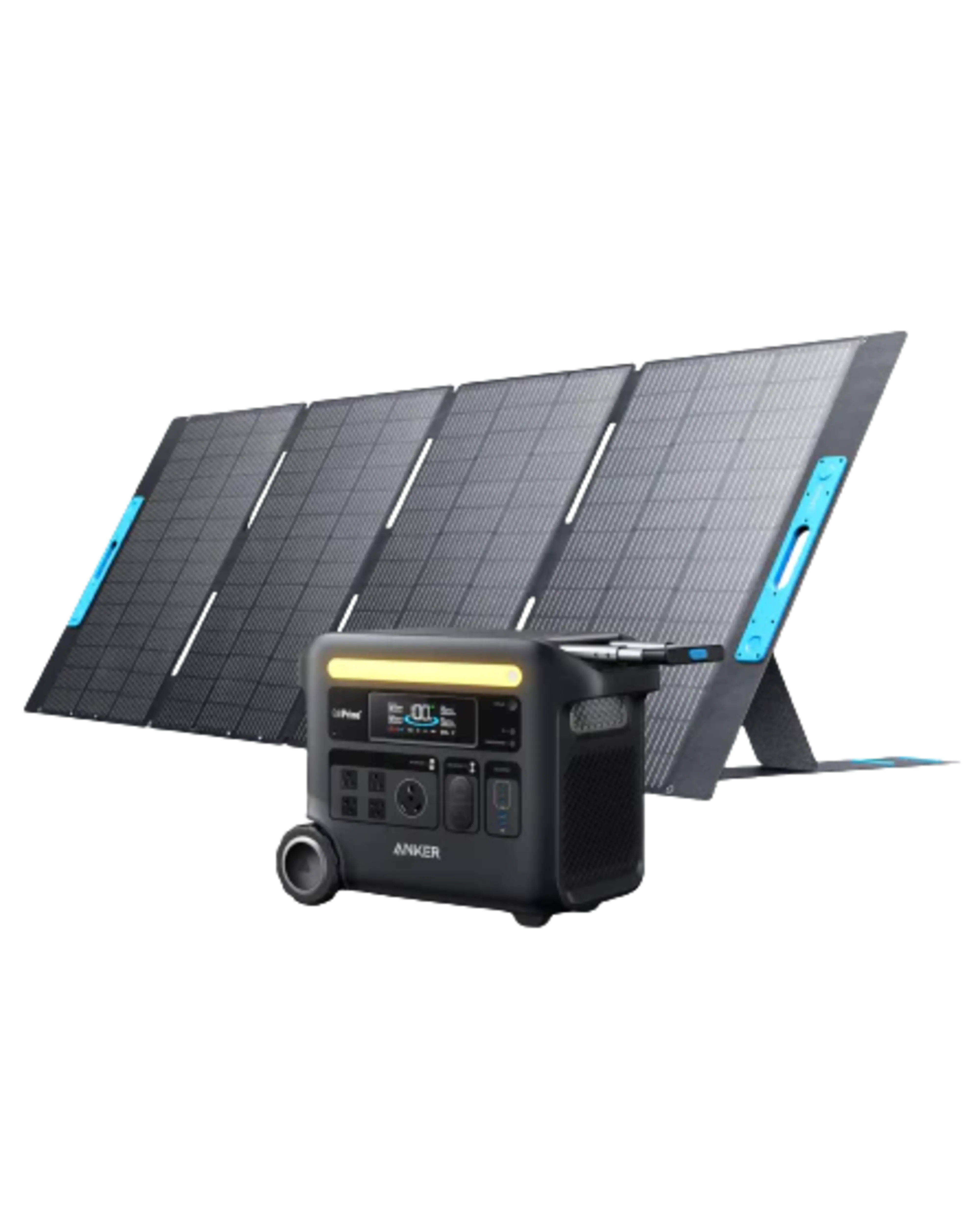 Anker SOLIX F2600 Solar Generator with 1 x 400W Solar Panel