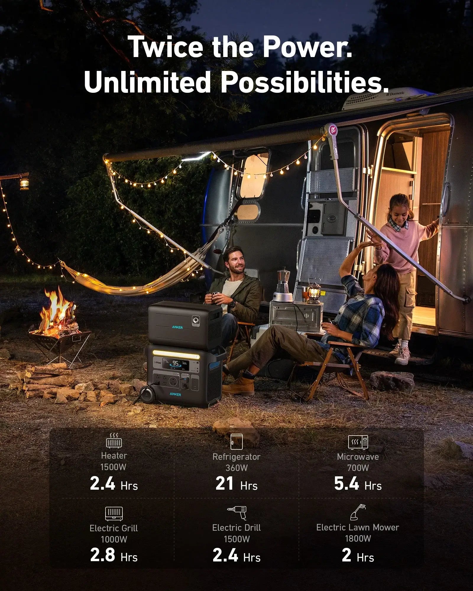 Anker BP2000 Expansion Battery (Refurbished) Unlimited Possibilities