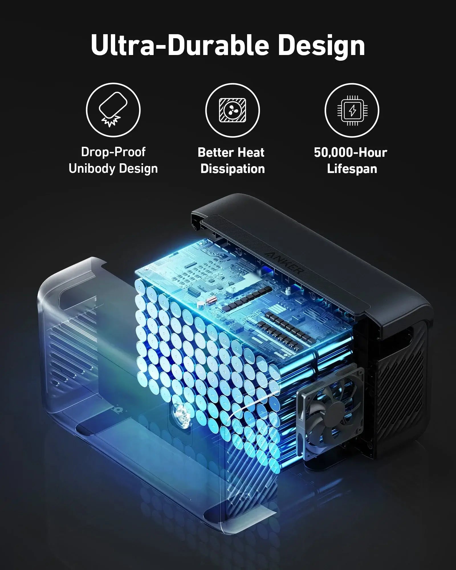 Anker BP2000 Expansion Battery (Refurbished) Ultra Durable Design