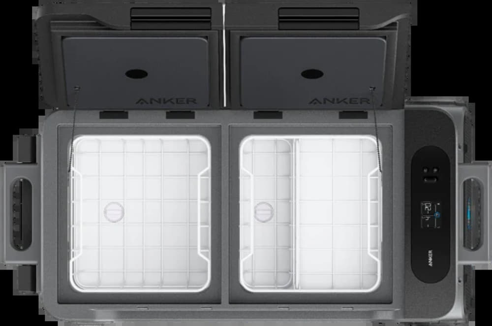 Anker EverFrost Dual Zone Powered Cooler 50 Inside Zones