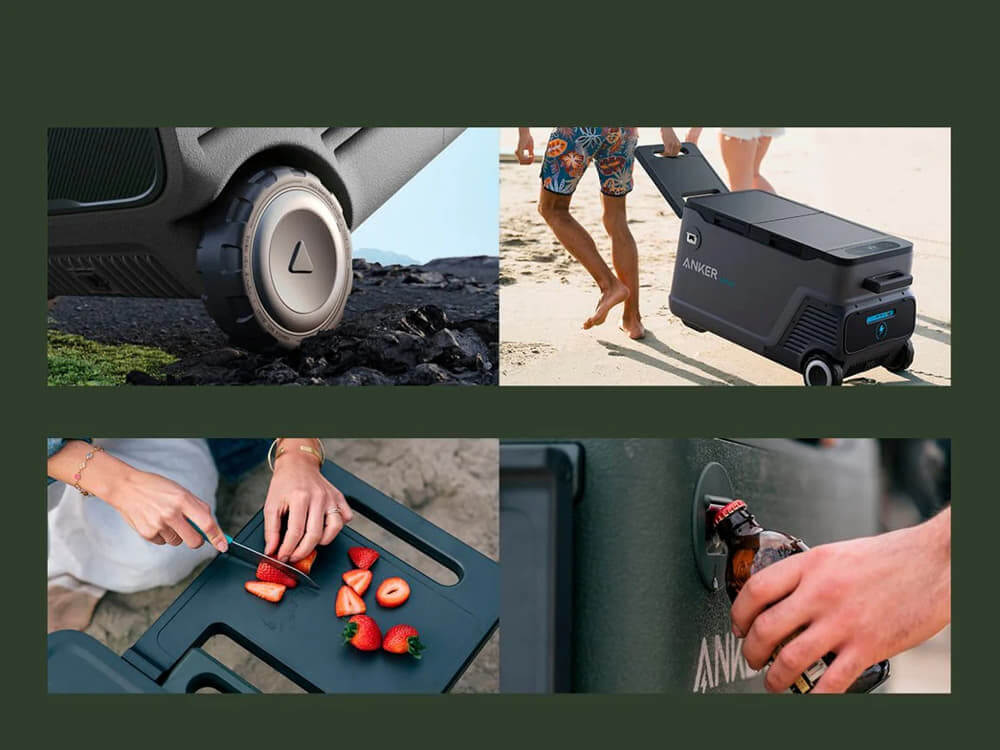 Anker EverFrost Powered Cooler 50 Outdoor View
