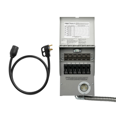 Anker SOLIX Home Backup Kit (30A Transfer Switch + Cable) for F2600 - 6-Circuit Manual System