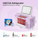 BougeRV 12V 23 Quart Purple Mini Fridge for Travel