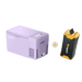 BougeRV 12V Purple Mini Fridge with External Battery