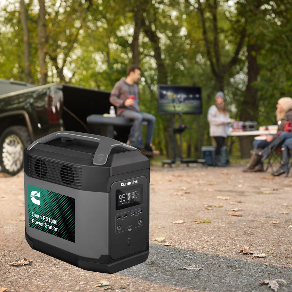 The Cummins PS1000 is quiet and clean.