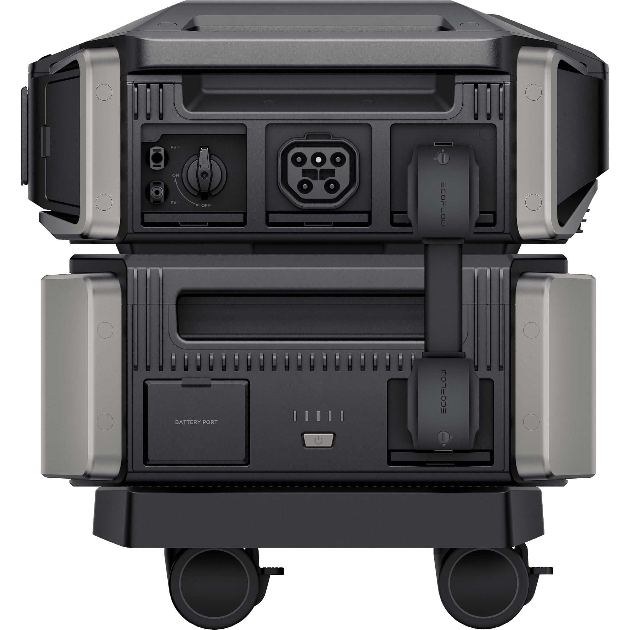 EcoFlow DELTA Pro Ultra Starter Bundle Left Rear View