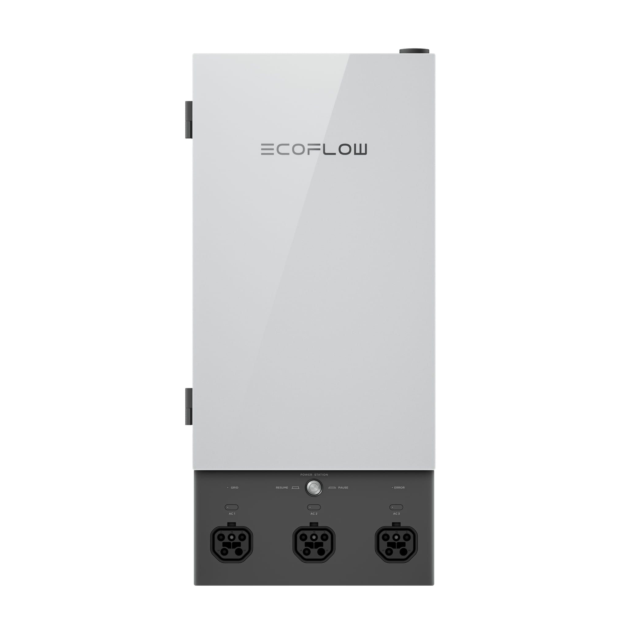 EcoFlow Smart Home Panel 2 Front View Open Receptacles