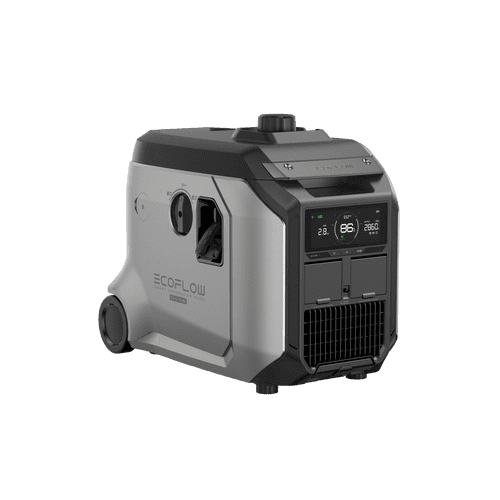 EcoFlow Dual Fuel Smart Generator 4000 with dual fuel options for reliable power, advanced technology, and remote monitoring via the EcoFlow app.