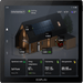 An EcoFlow tablet screen displays a smart home energy interface, showing real-time solar data, battery at 69% charge, and grid usage. Solar panels and an EV are seamlessly integrated through a plug-and-play power solution.